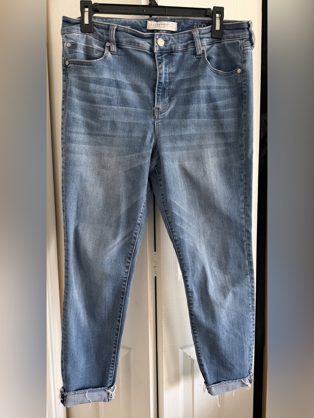 Liverpool Light Blue Ankle Skinny Jeans 31/12P